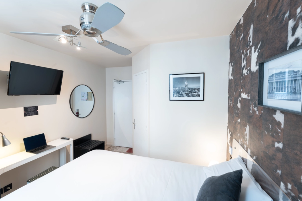 Chambre double de la résidence